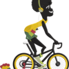 Black boys cycle too 2 AFROCENTRIC EMBROIDERY DESIGNS gye nyame