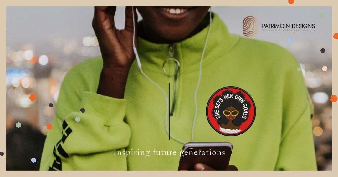 INSPIRING FUTURE GENERATIONS EMBROIDERY AFRO