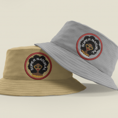 patches-bucket-hat-young black girl -PATCH-AFRO