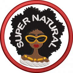 african-american-afro-woman-patch-embroidery