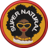 supernatural afro woman embroidery patch