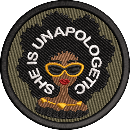 embroidery big women faces patches for jackets, strongwomen patch,letters  woman girls letter badges appliques IP226117