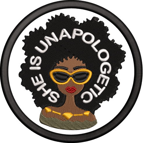 afro queen brown girl black woman design for embroidery machine