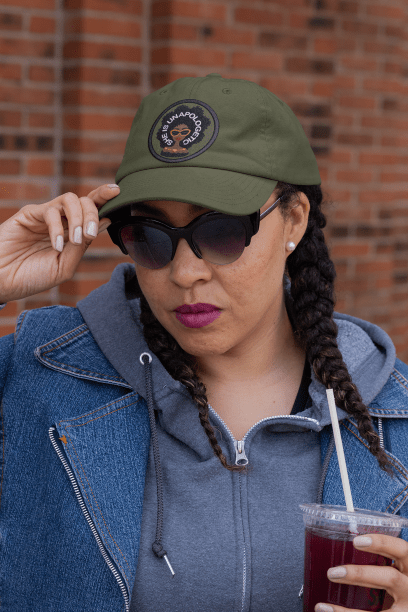 cap embroidery patch black woman