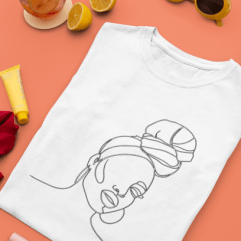 headwrap-embroider-design-black-woman-tshirt