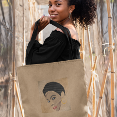 tote-bag-girl-kinky-hair