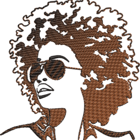 afro-woman-sunglasses-pilot-embroidery