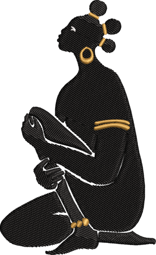 The Goddess AFROCENTRIC EMBROIDERY DESIGNS Goddess
