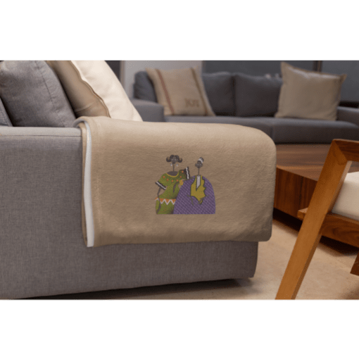 Couple 2 blanket AFROCENTRIC EMBROIDERY DESIGNS senegal