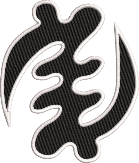 Afrocentric embroidery design