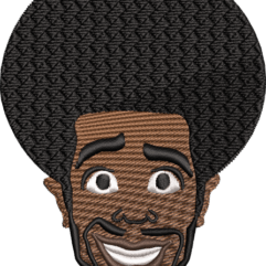 AFRO-MAN-EMBROIDERY DESIGN