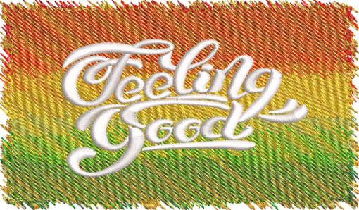 FEELING-GOOD-RASTA-EMBROIDERY-T-SHIRT