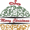 MERRY CHRISTMAS BALL 1 AFROCENTRIC EMBROIDERY DESIGNS QUEEN