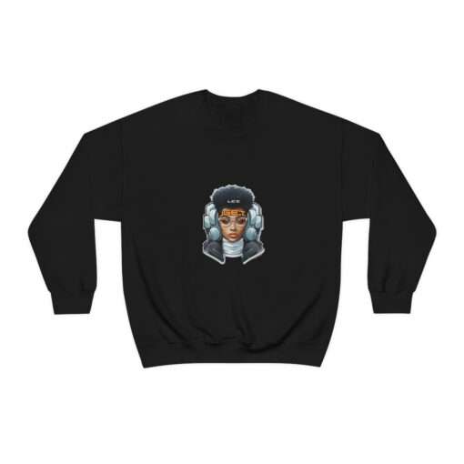 AFRO FUTURE CREW NECK SWEATER