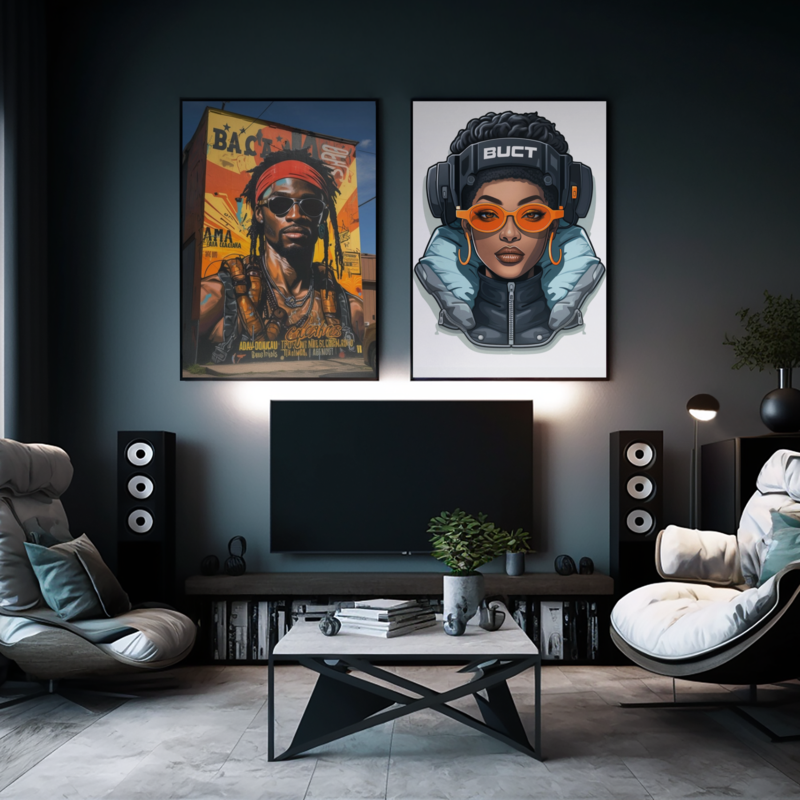 AFRO ART PRINTS
