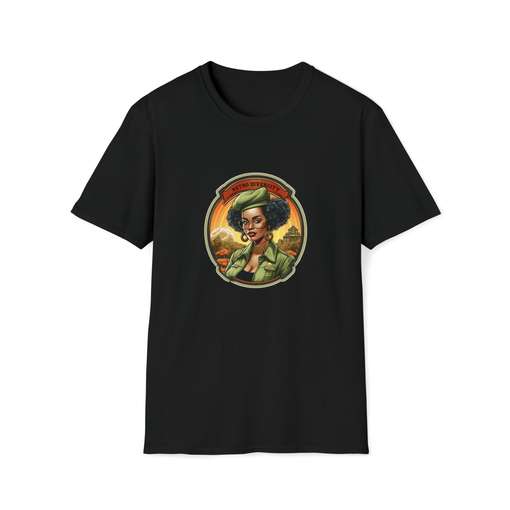 38192 AFROCENTRIC EMBROIDERY DESIGNS vintage,T-Shirt