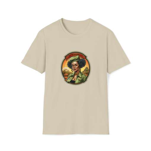 67446 AFROCENTRIC EMBROIDERY DESIGNS vintage,T-Shirt