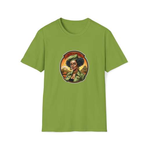 67449 AFROCENTRIC EMBROIDERY DESIGNS vintage,T-Shirt