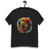 mens classic tee black front 65e0e6ee21985 Designs with a unique blend of culture and style. Rasta vibes, Afro futuristic, heritage and Roots & Culture.