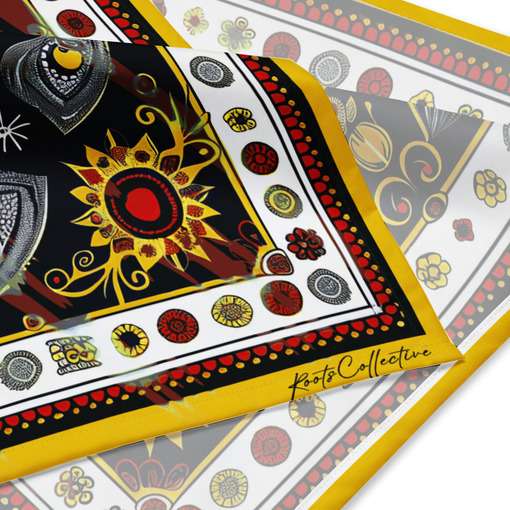 all over print bandana white l product details 6637d956b94a4 Designs with a unique blend of culture and style. Rasta vibes, Afro futuristic, heritage and Roots & Culture. bandana
