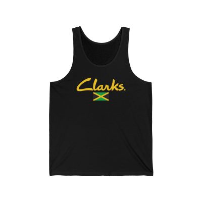 Clarks Jamaica Unisex Jersey Tank Top – Festival Outfit - Image 3